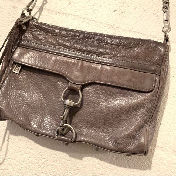 Rebecca Minkoff Gray Leather Crossbody - Picture 9 of 9